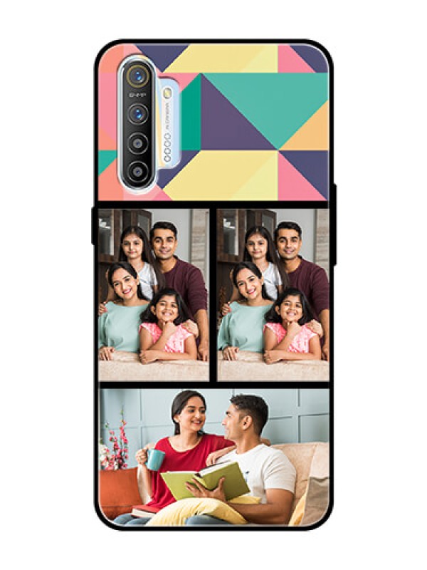 Custom Realme X2 Custom Glass Phone Case  - Bulk Pic Upload Design