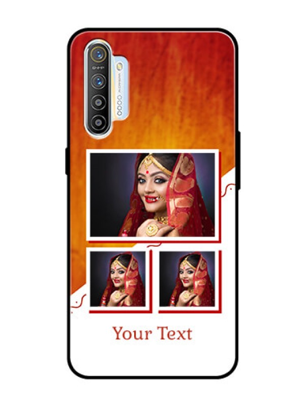Custom Realme X2 Custom Glass Phone Case  - Wedding Memories Design  