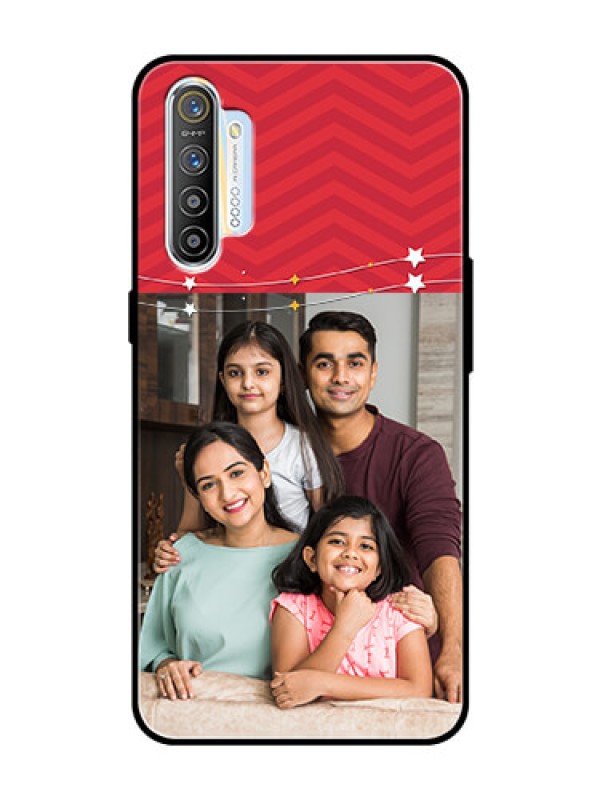 Custom Realme X2 Personalized Glass Phone Case  - Happy Family Design
