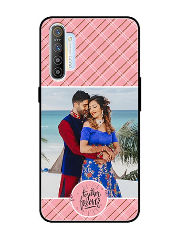 Custom Realme X2 Personalized Glass Phone Case  - Together Forever Design