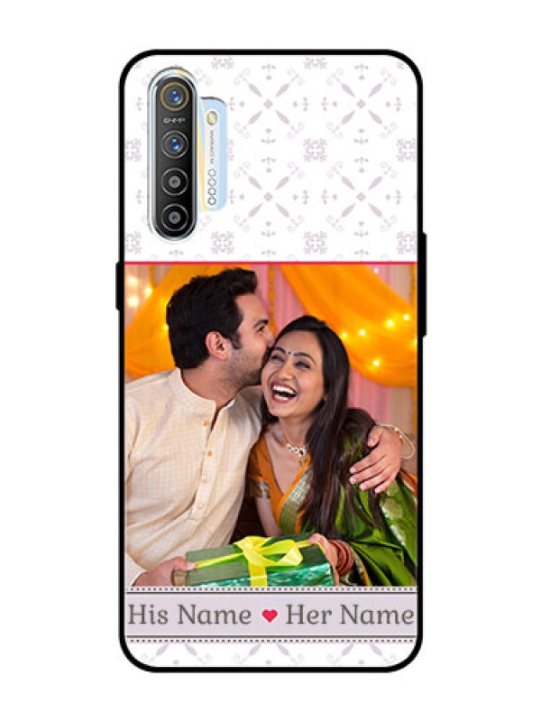 Custom Realme X2 Custom Glass Mobile Case  - with Photo and Ethnic Design