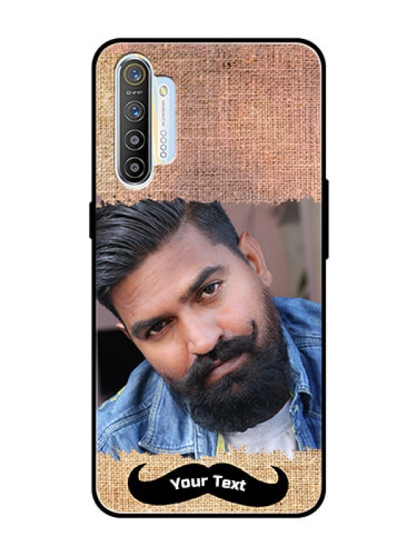 Custom Realme X2 Personalized Glass Phone Case  - with Texture Design