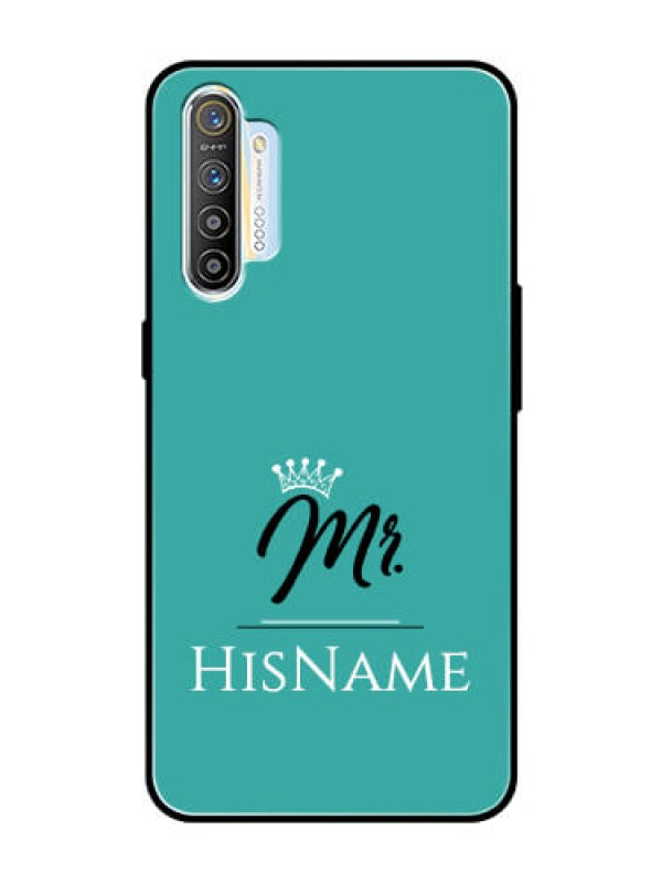 Custom Realme X2 Custom Glass Phone Case Mr with Name