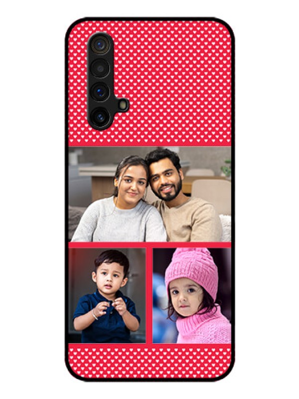 Custom Realme X3 Super Zoom Personalized Glass Phone Case - Bulk Pic Upload Design