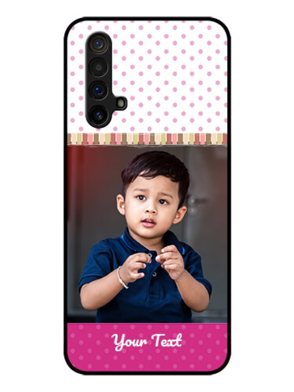 Custom Realme X3 Super Zoom Photo Printing on Glass Case - Cute Girls Cover Design