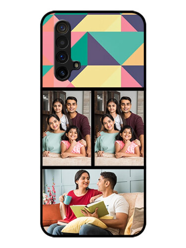 Custom Realme X3 Super Zoom Custom Glass Phone Case - Bulk Pic Upload Design