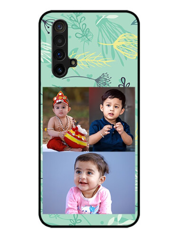 Custom Realme X3 Super Zoom Photo Printing on Glass Case - Forever Family Design 