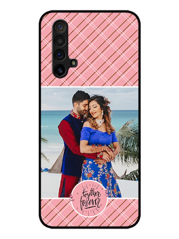 Custom Realme X3 Super Zoom Personalized Glass Phone Case - Together Forever Design