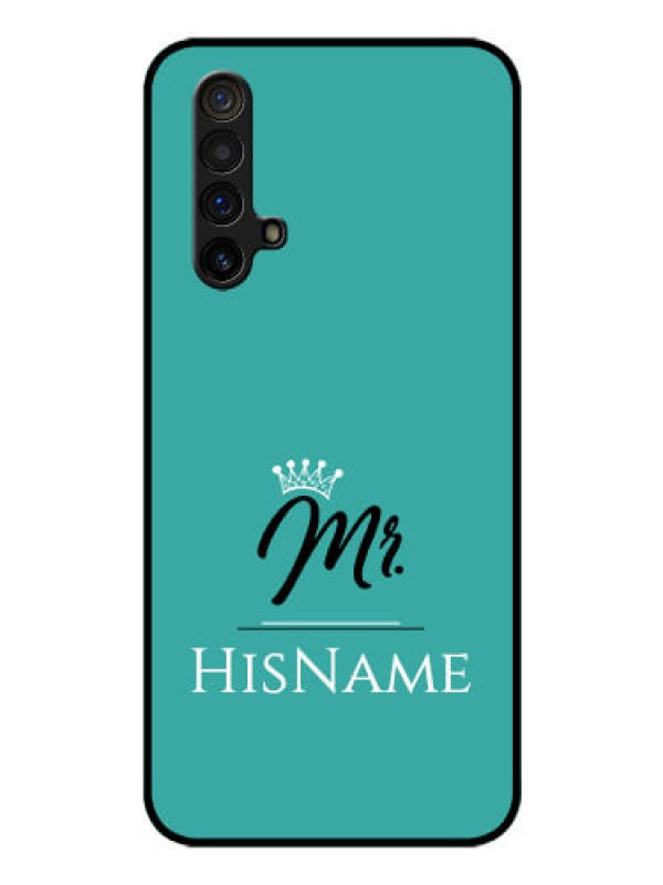 Custom Realme X3 Super Zoom Custom Glass Phone Case Mr with Name
