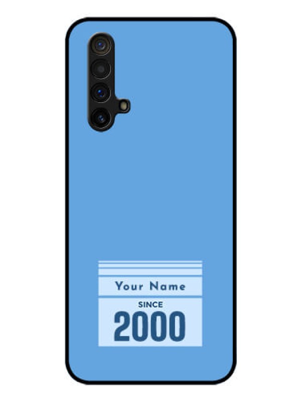 Custom Realme X3 Super Zoom Custom Glass Mobile Case - Custom Year of birth Design