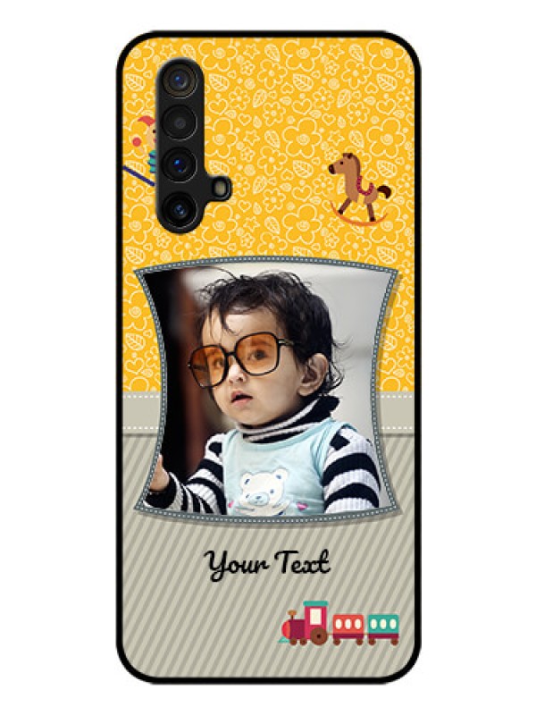 Custom Realme X3 Personalized Glass Phone Case - Baby Picture Upload Design