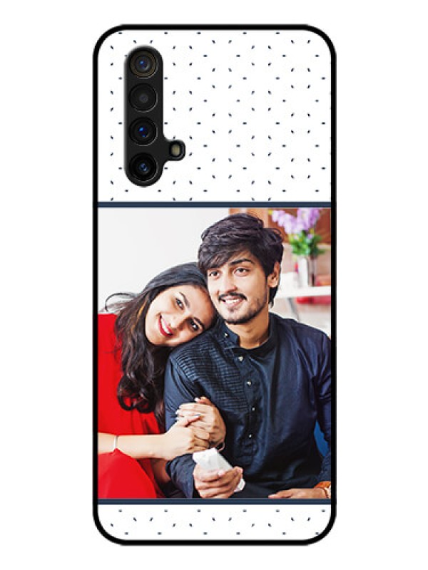 Custom Realme X3 Personalized Glass Phone Case - Premium Dot Design