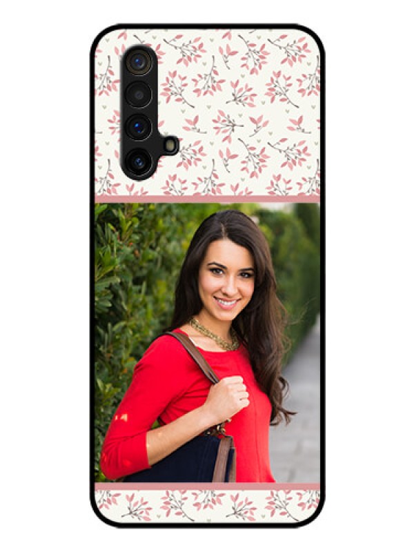 Custom Realme X3 Custom Glass Phone Case - Premium Floral Design