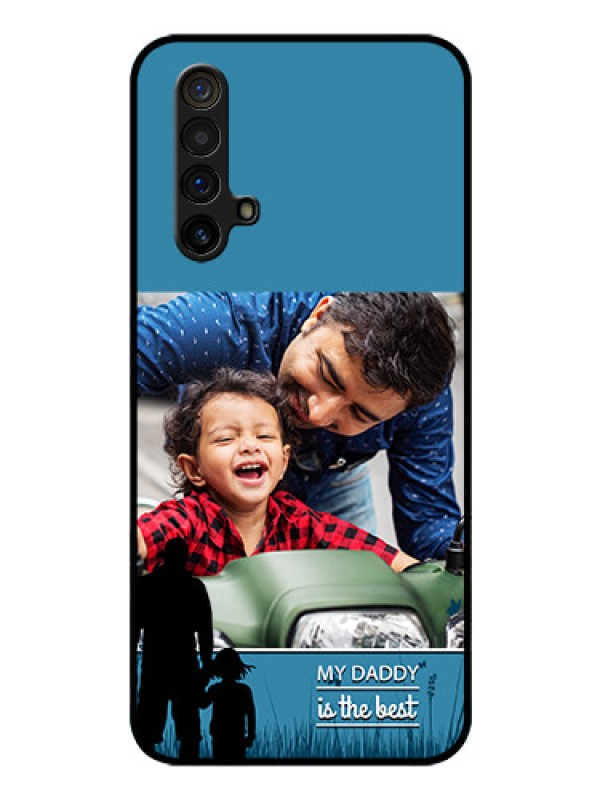 Custom Realme X3 Custom Glass Mobile Case - Best dad design 