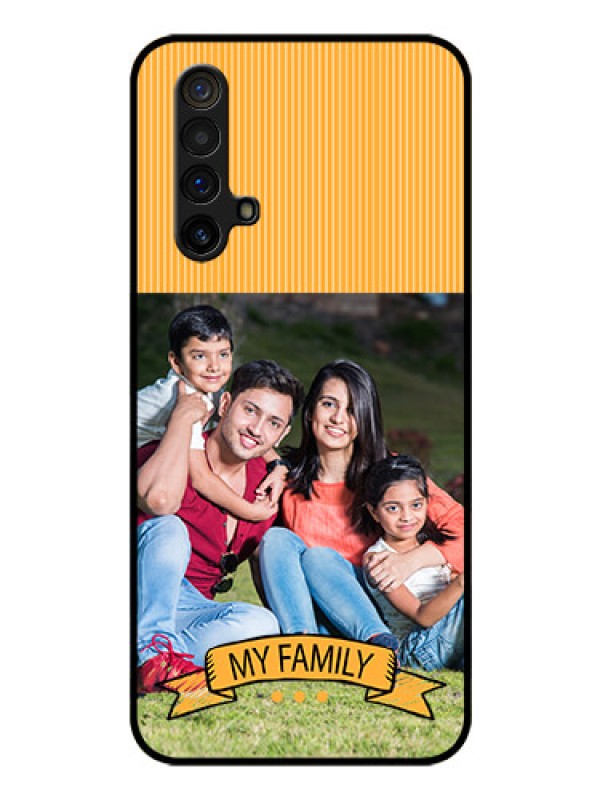 Custom Realme X3 Custom Glass Phone Case - My Family Design