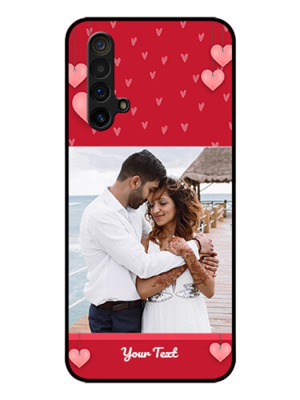 Custom Realme X3 Custom Glass Phone Case - Valentines Day Design