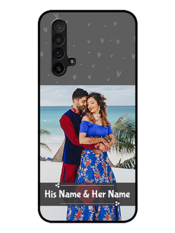 Custom Realme X3 Custom Glass Mobile Case - Buy Love Design with Photo Online