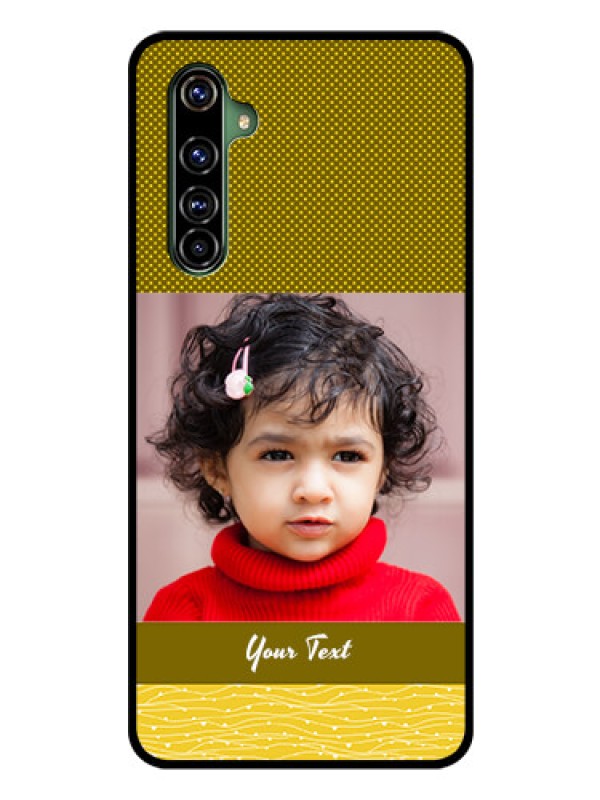 Custom Realme X50 Pro 5G Custom Glass Phone Case - Simple Green Color Design