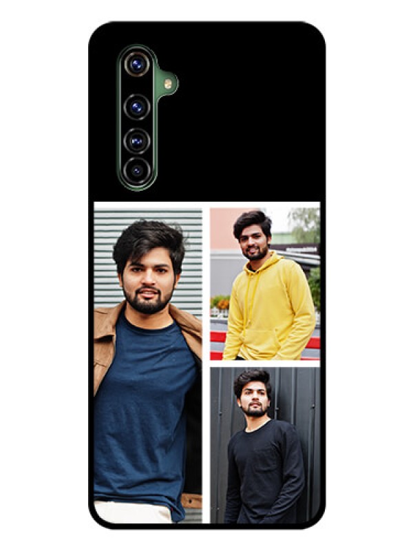 Custom Realme X50 Pro 5G Photo Printing on Glass Case - Upload Multiple Picture Design