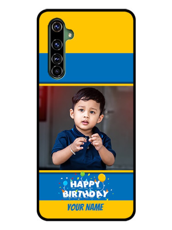 Custom Realme X50 Pro 5G Custom Glass Mobile Case - Birthday Wishes Design