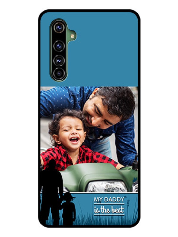 Custom Realme X50 Pro 5G Custom Glass Mobile Case - Best dad design 