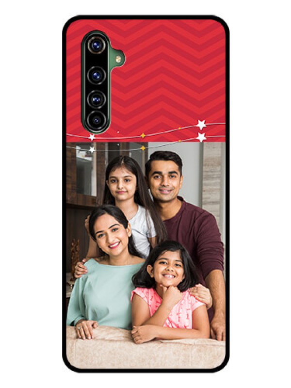Custom Realme X50 Pro 5G Personalized Glass Phone Case - Happy Family Design