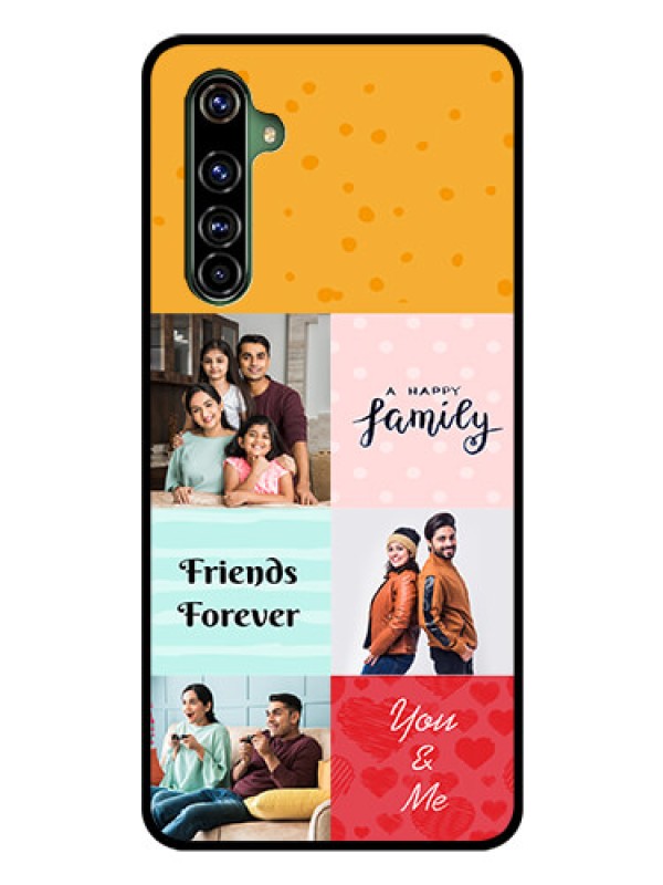 Custom Realme X50 Pro 5G Personalized Glass Phone Case - Images with Quotes Design