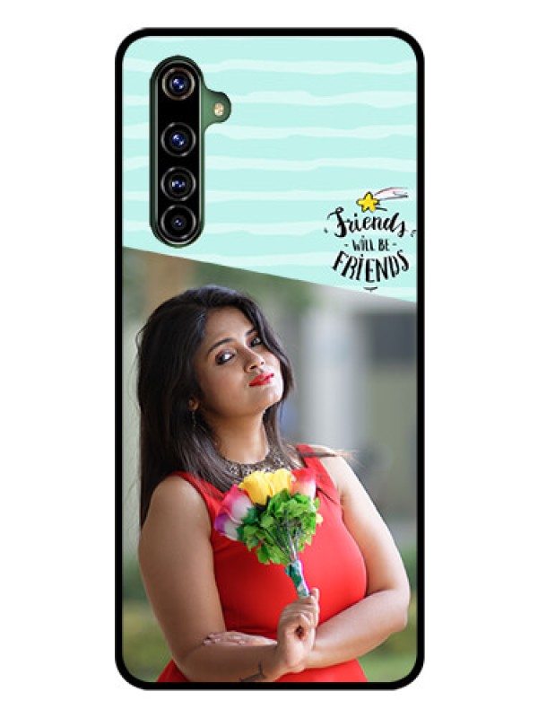 Custom Realme X50 Pro 5G Custom Glass Phone Case - Friends Picture Icon Design