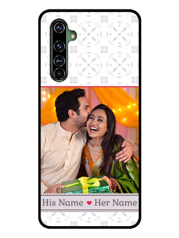 Custom Realme X50 Pro 5G Custom Glass Mobile Case - with Photo and Ethnic Design