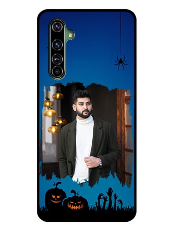 Custom Realme X50 Pro 5G Photo Printing on Glass Case - with pro Halloween design 