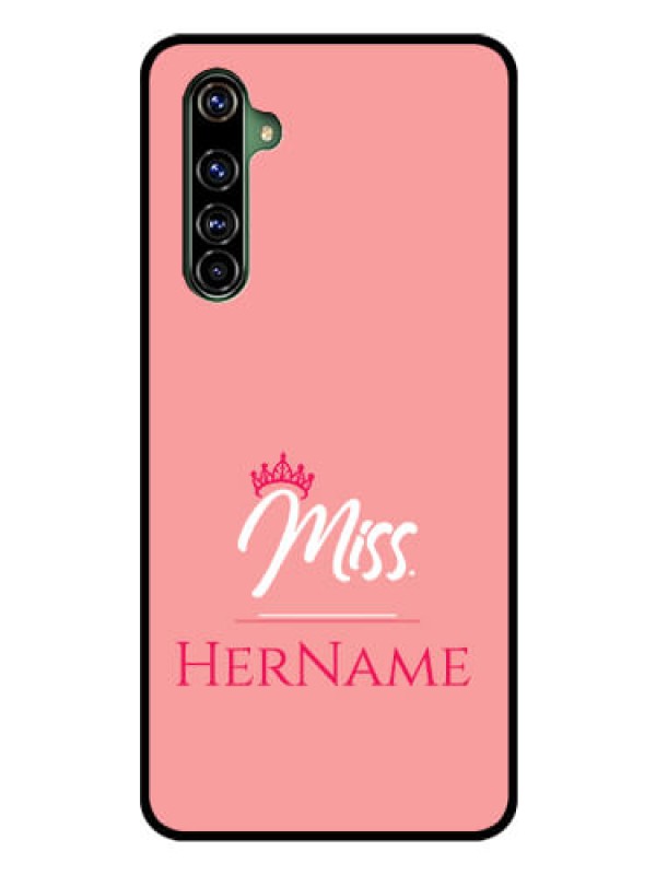 Custom Realme X50 Pro 5G Custom Glass Phone Case Mrs with Name
