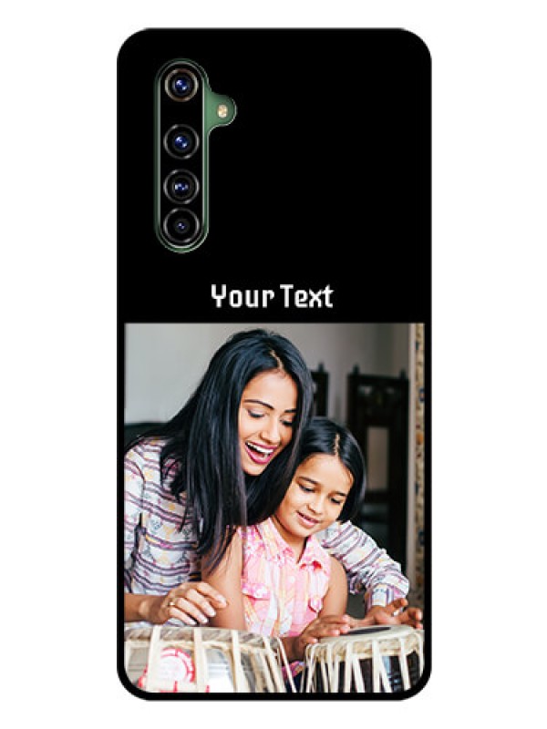 Custom Realme X50 Pro 5G Photo with Name on Glass Phone Case