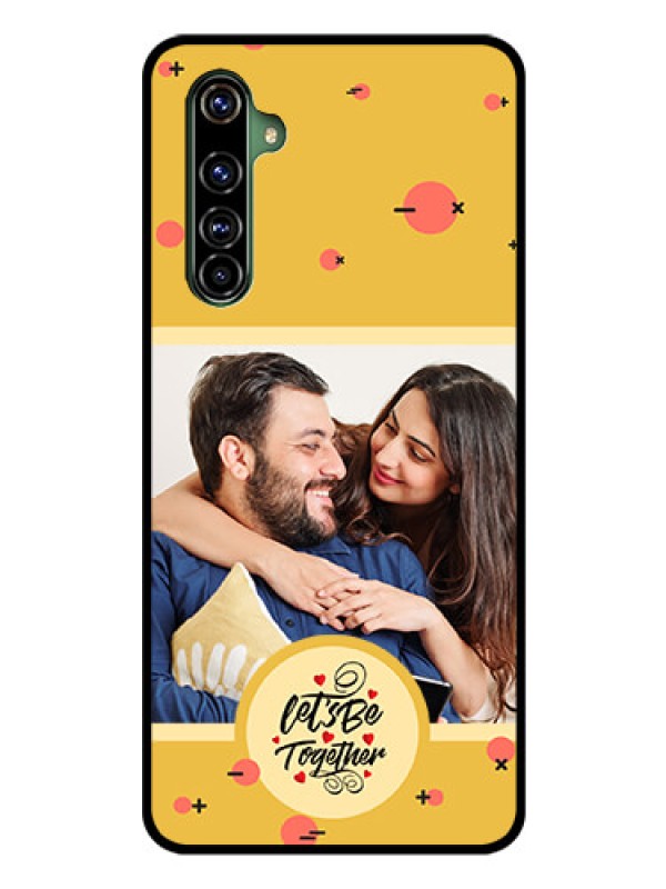 Custom Realme X50 Pro 5G Photo Printing on Glass Case - Lets be Together Design