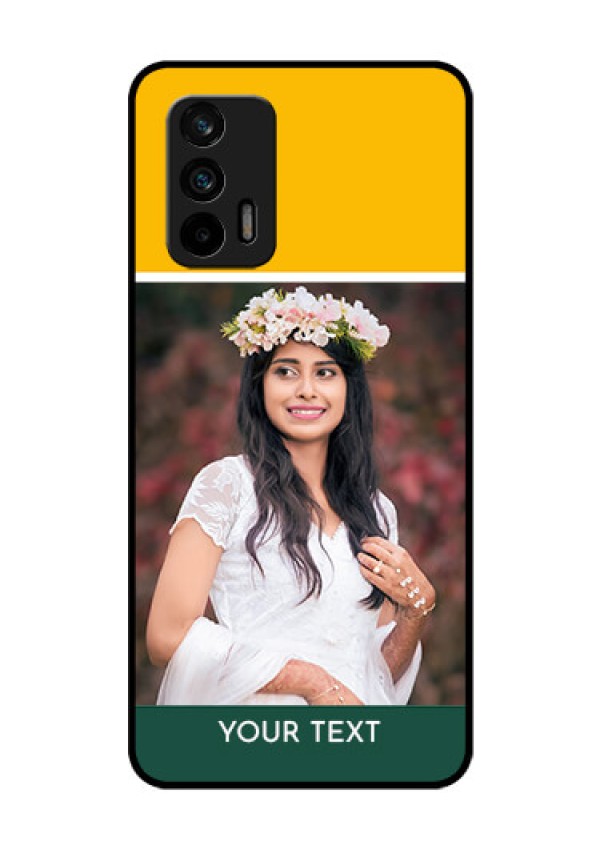 Realme X7 Max 5G Photo Printing on Glass Case - Love You Design