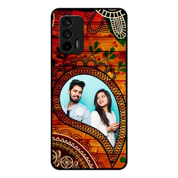 Realme X7 Max 5G Personalized Glass Phone Case - Abstract Colorful Design Realme X7 Max 5G Personalized Glass Phone Case - Abstract Colorful Design