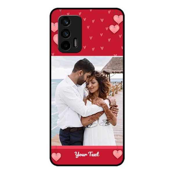 Realme X7 Max 5G Custom Glass Phone Case - Valentines Day Design