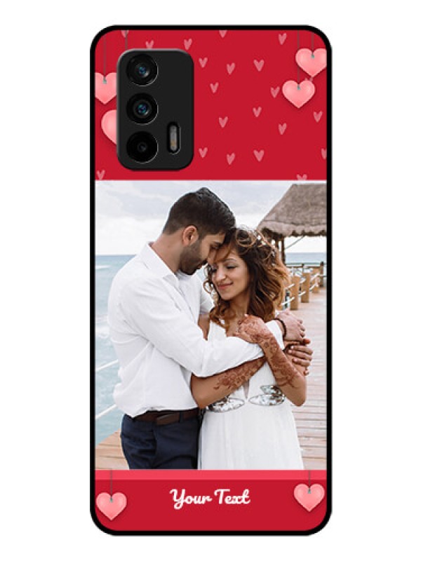 Custom Realme X7 Max 5G Custom Glass Phone Case - Valentines Day Design