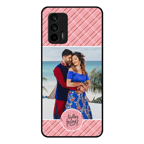 Realme X7 Max 5G Personalized Glass Phone Case - Together Forever Design Realme X7 Max 5G Personalized Glass Phone Case - Together Forever Design