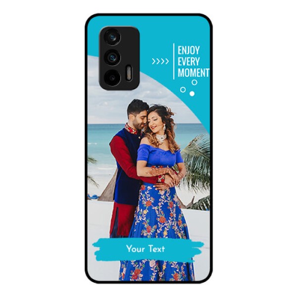 Realme X7 Max 5G Custom Glass Mobile Case - Happy Moment Design