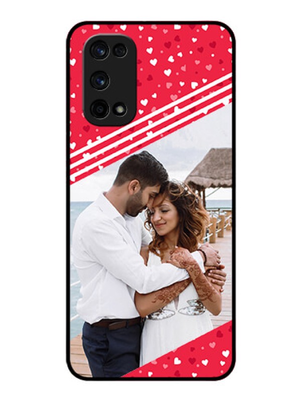 Custom Realme X7 Pro Custom Glass Mobile Case  - Valentines Gift Design