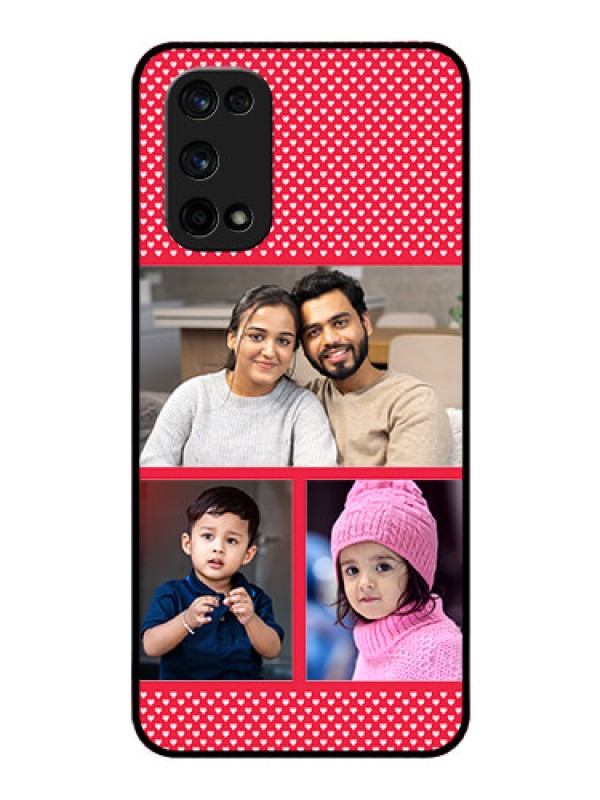 Custom Realme X7 Pro Personalized Glass Phone Case  - Bulk Pic Upload Design