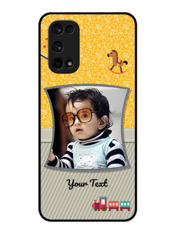 Custom Realme X7 Pro Personalized Glass Phone Case  - Baby Picture Upload Design