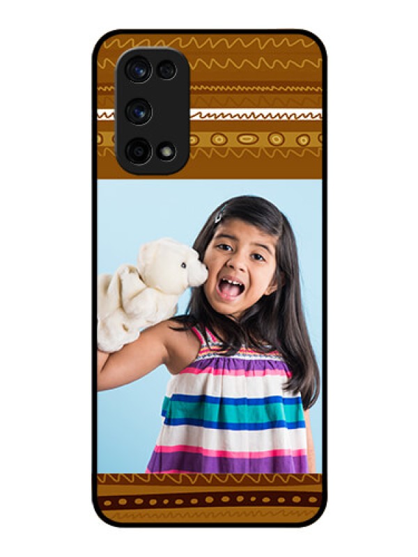 Custom Realme X7 Pro Custom Glass Phone Case  - Friends Picture Upload Design 