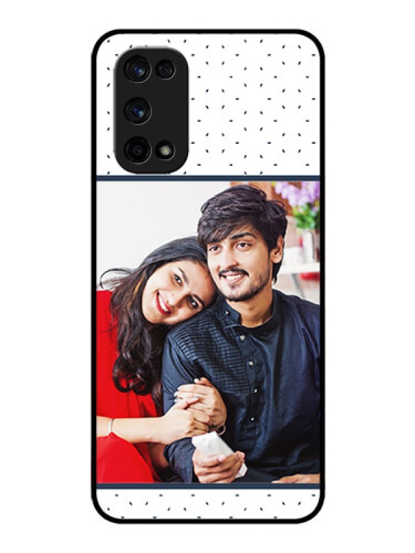 Custom Realme X7 Pro Personalized Glass Phone Case  - Premium Dot Design