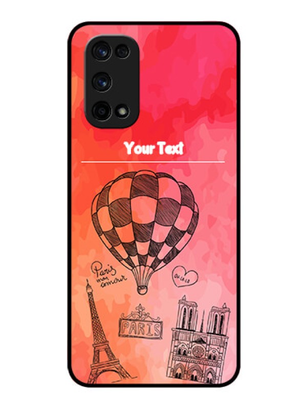 Custom Realme X7 Pro Custom Glass Phone Case  - Paris Theme Design