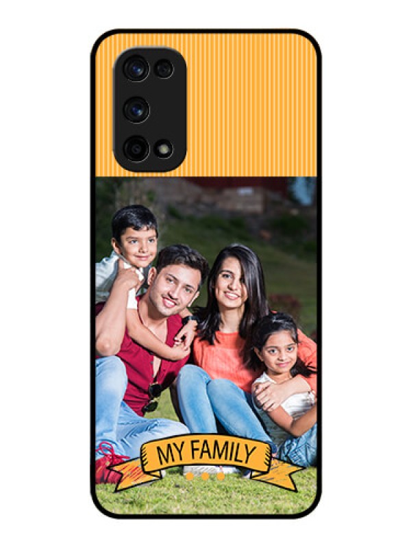 Custom Realme X7 Pro Custom Glass Phone Case  - My Family Design