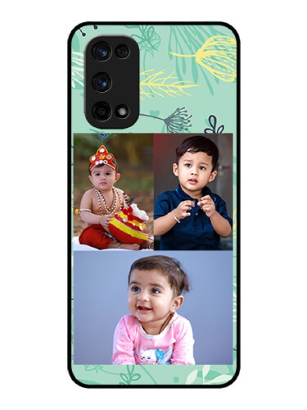 Custom Realme X7 Pro Photo Printing on Glass Case  - Forever Family Design 