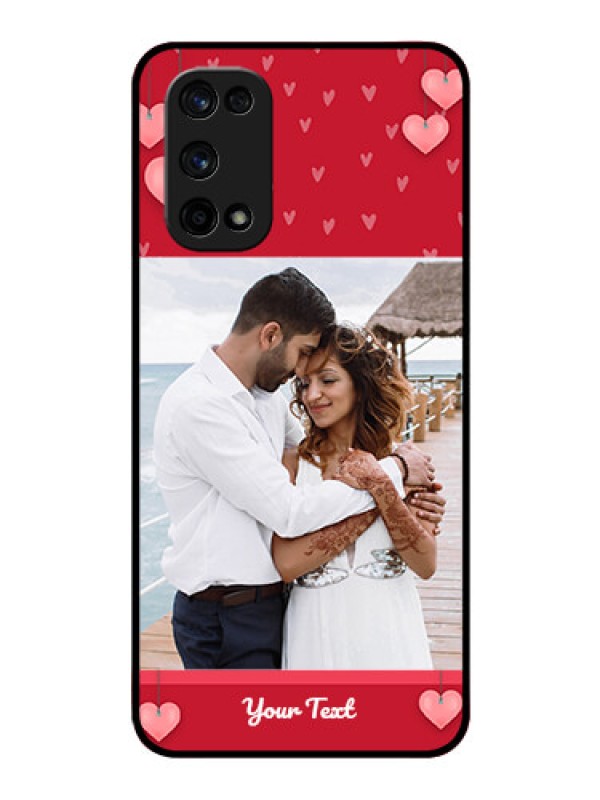 Custom Realme X7 Pro Custom Glass Phone Case  - Valentines Day Design
