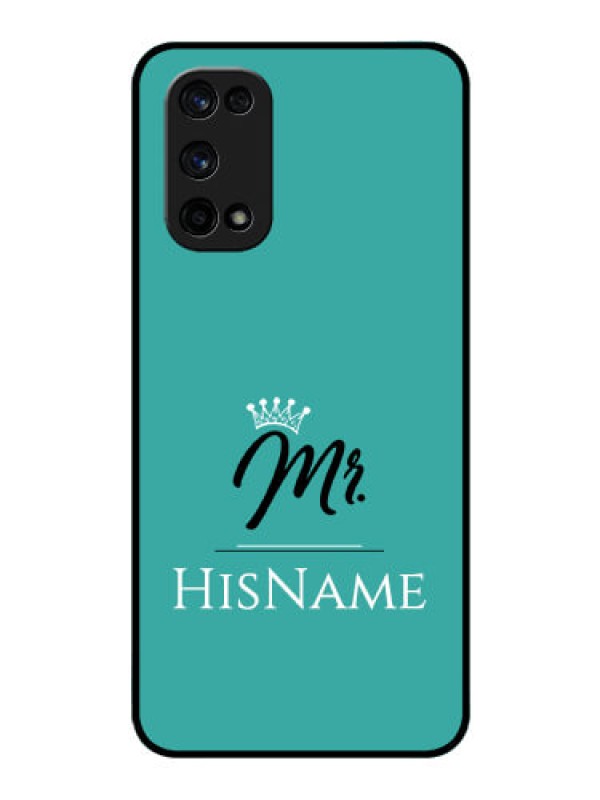 Custom Realme X7 Pro Custom Glass Phone Case Mr with Name