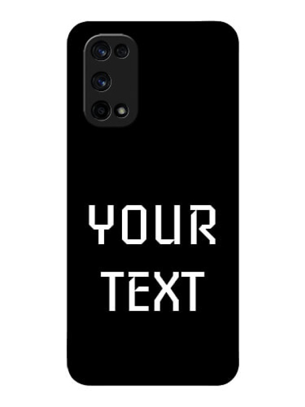 Custom Realme X7 Pro Your Name on Glass Phone Case